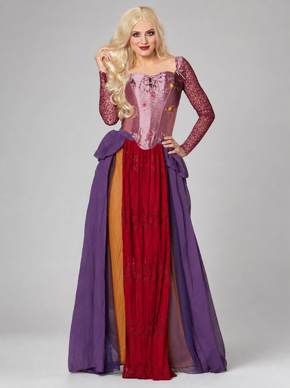 Winifred Cosplay Costume, Dress with Cape