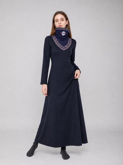 Kurapika Cosplay Costume, Long Robe with High Collar