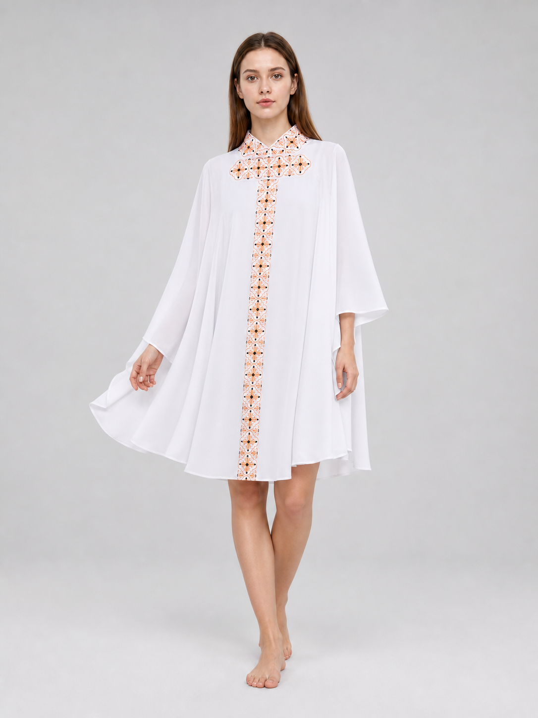 White Medieval-Style Cosplay Shirt