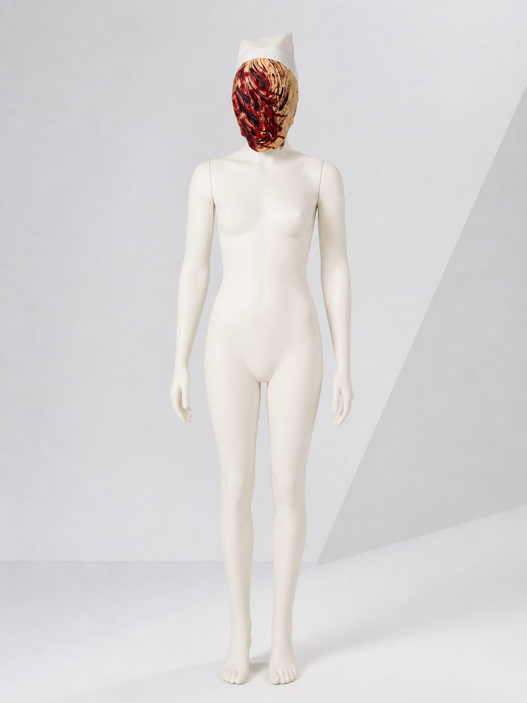 Monster Nurse Halloween Carnival Mask Costume Masks detail