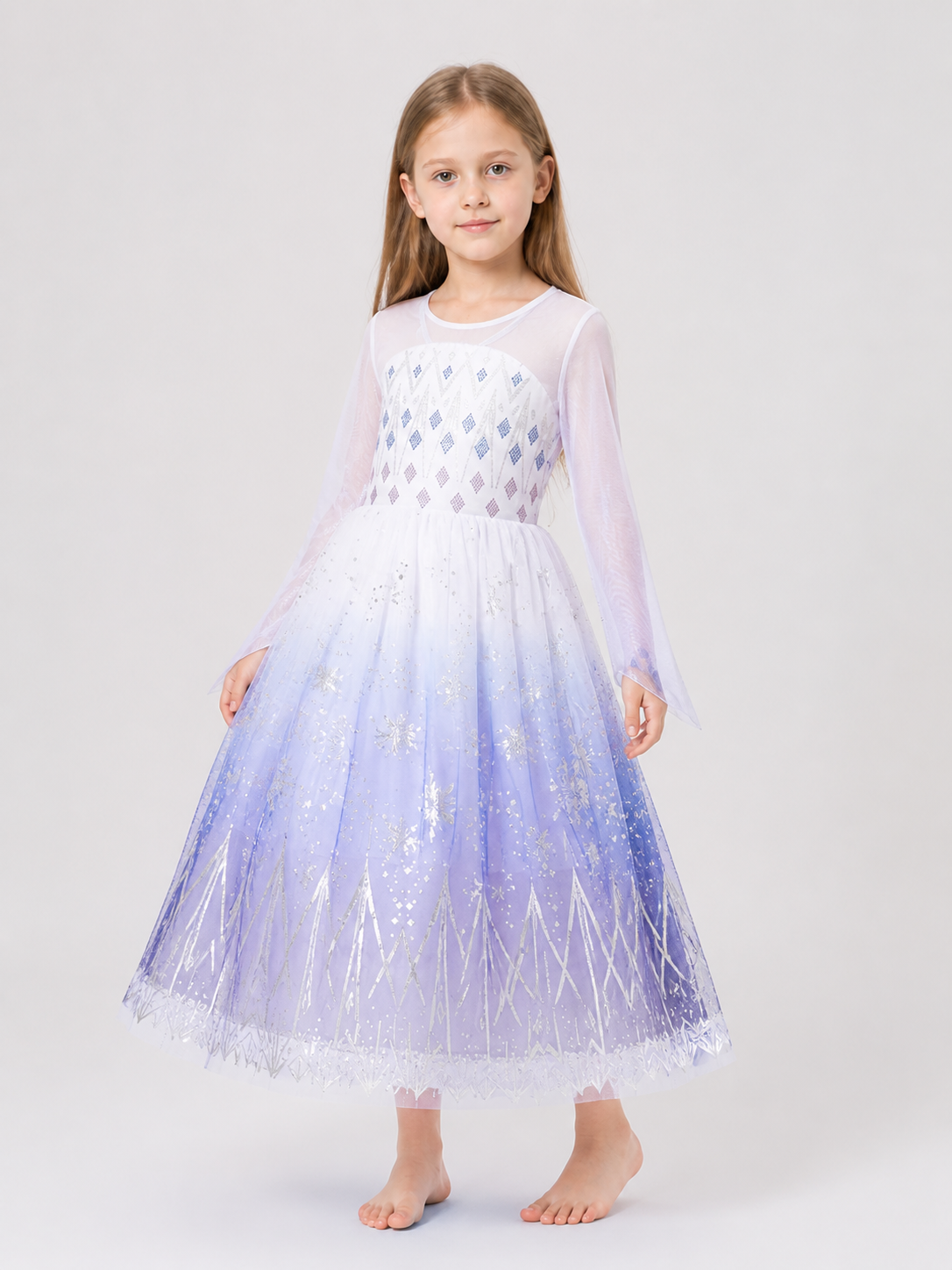 Snowflake Princess Costume for Halloween