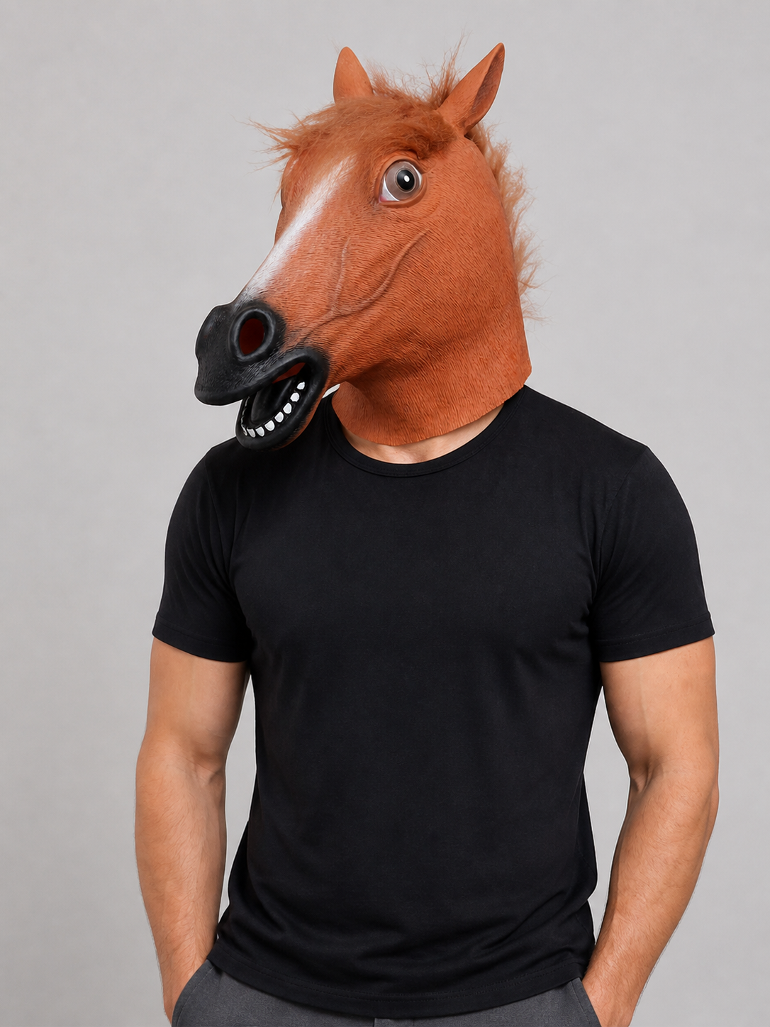 Halloween Horse Costume Headpiece Costume Headwear detail