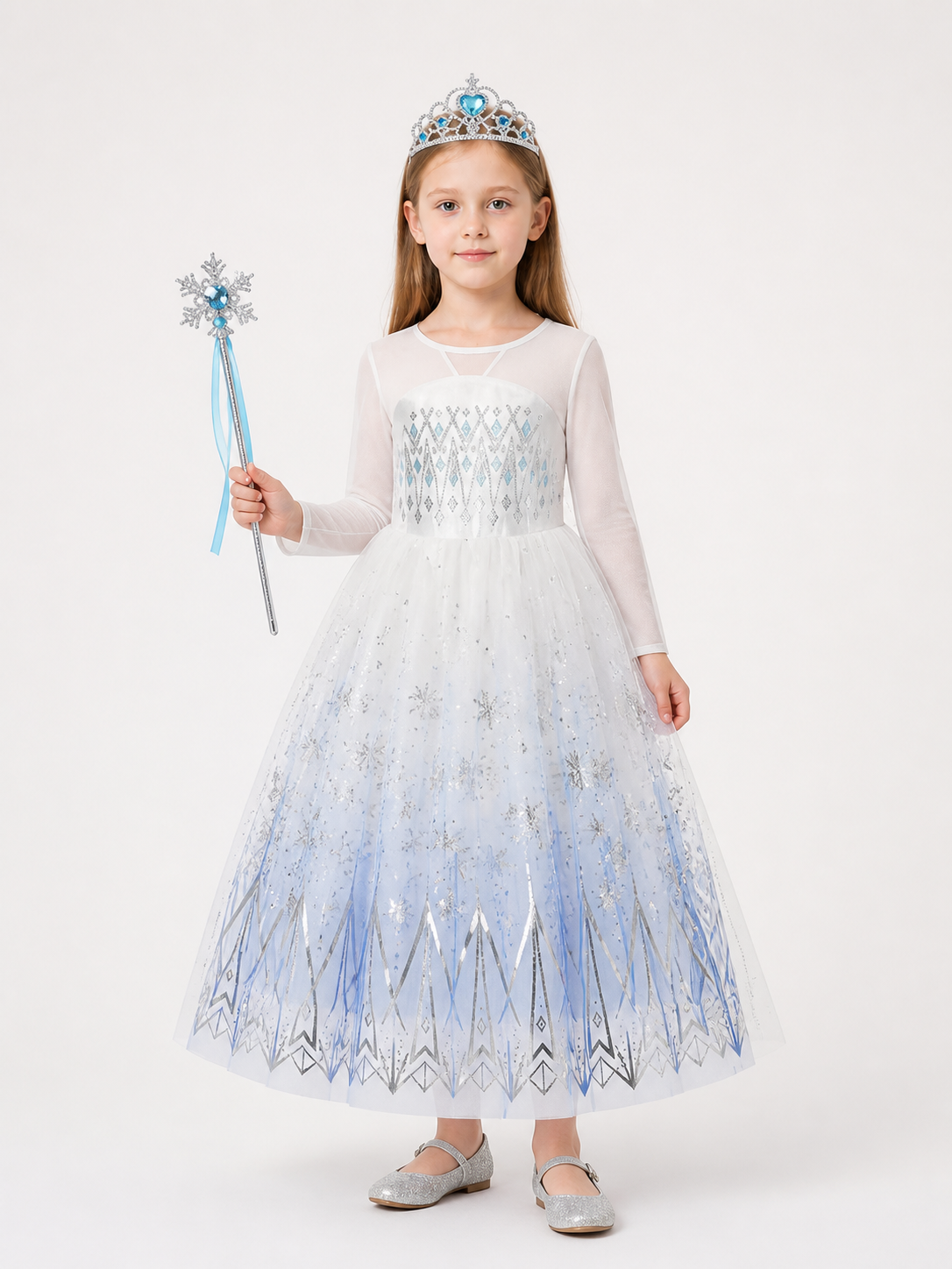 Halloween Snow Princess Costume