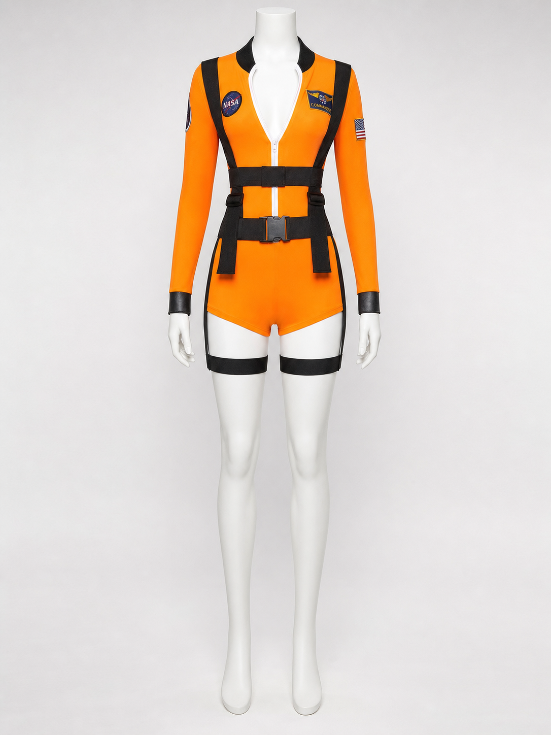 Astronaut Romper with Straps and Patches