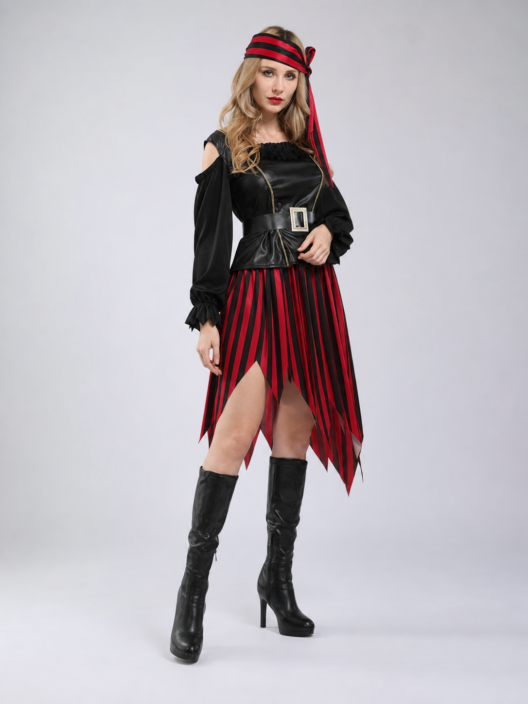 Pirate Halloween Costume with Sword and Belt