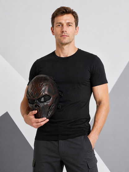 Carnival Skull Mask for Halloween and Cosplay Costume Masks detail