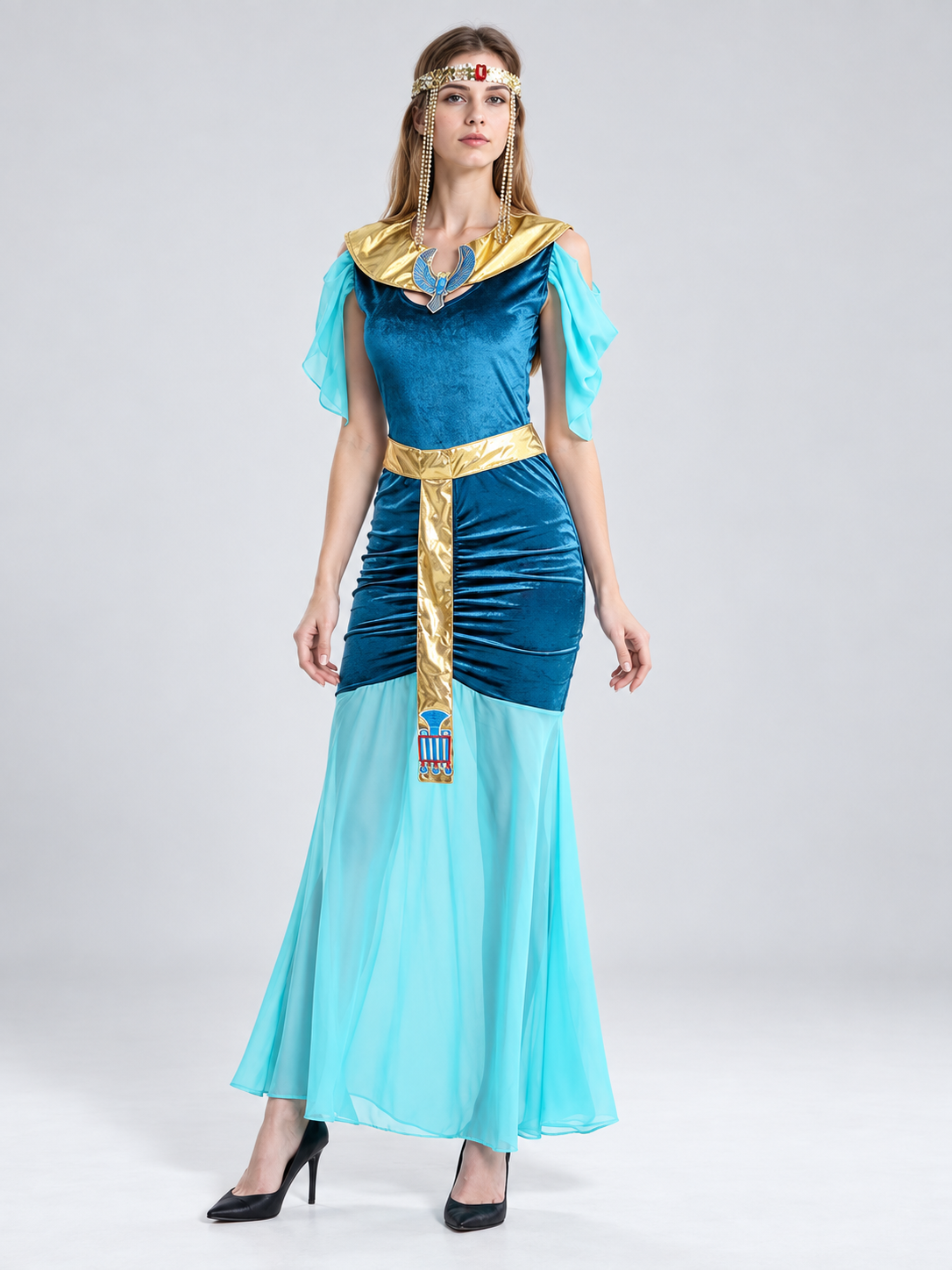 Egyptian-Style Costume with Headpiece