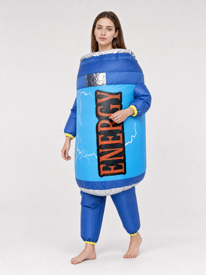 Carnival Costume in the Shape of a Drink Can, One Size