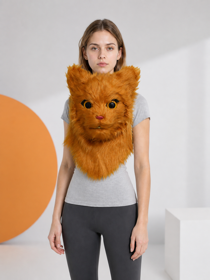 Cat Carnival Mask for Halloween and Cosplay Costume Masks detail