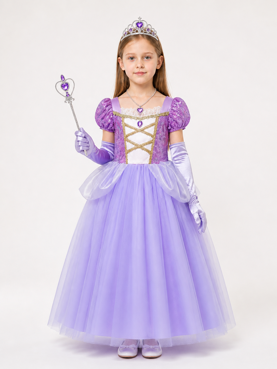 Princess Costume with Accessories for Halloween Costume Accessories detail