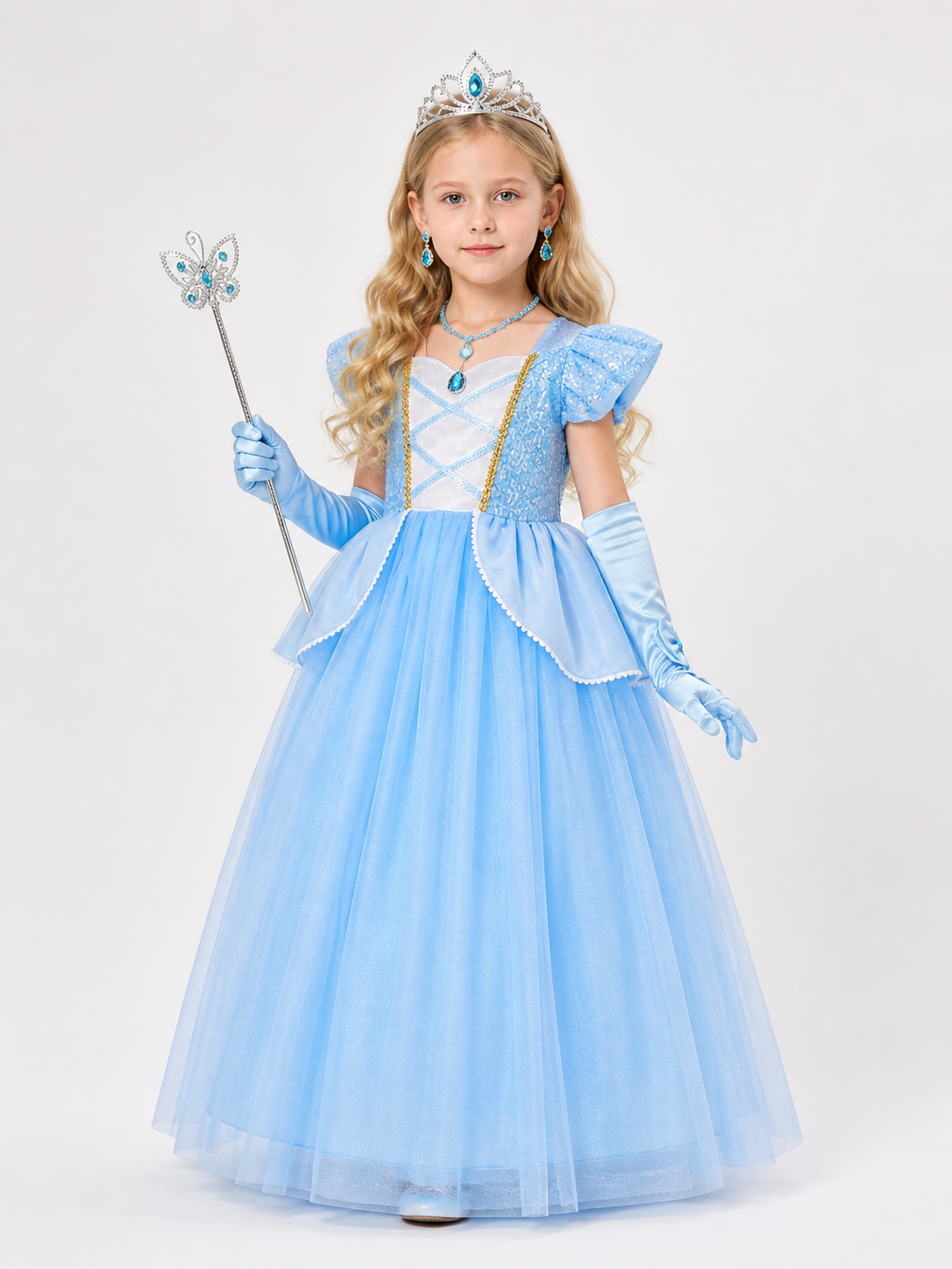 Cinderella Costume for Halloween and Cosplay