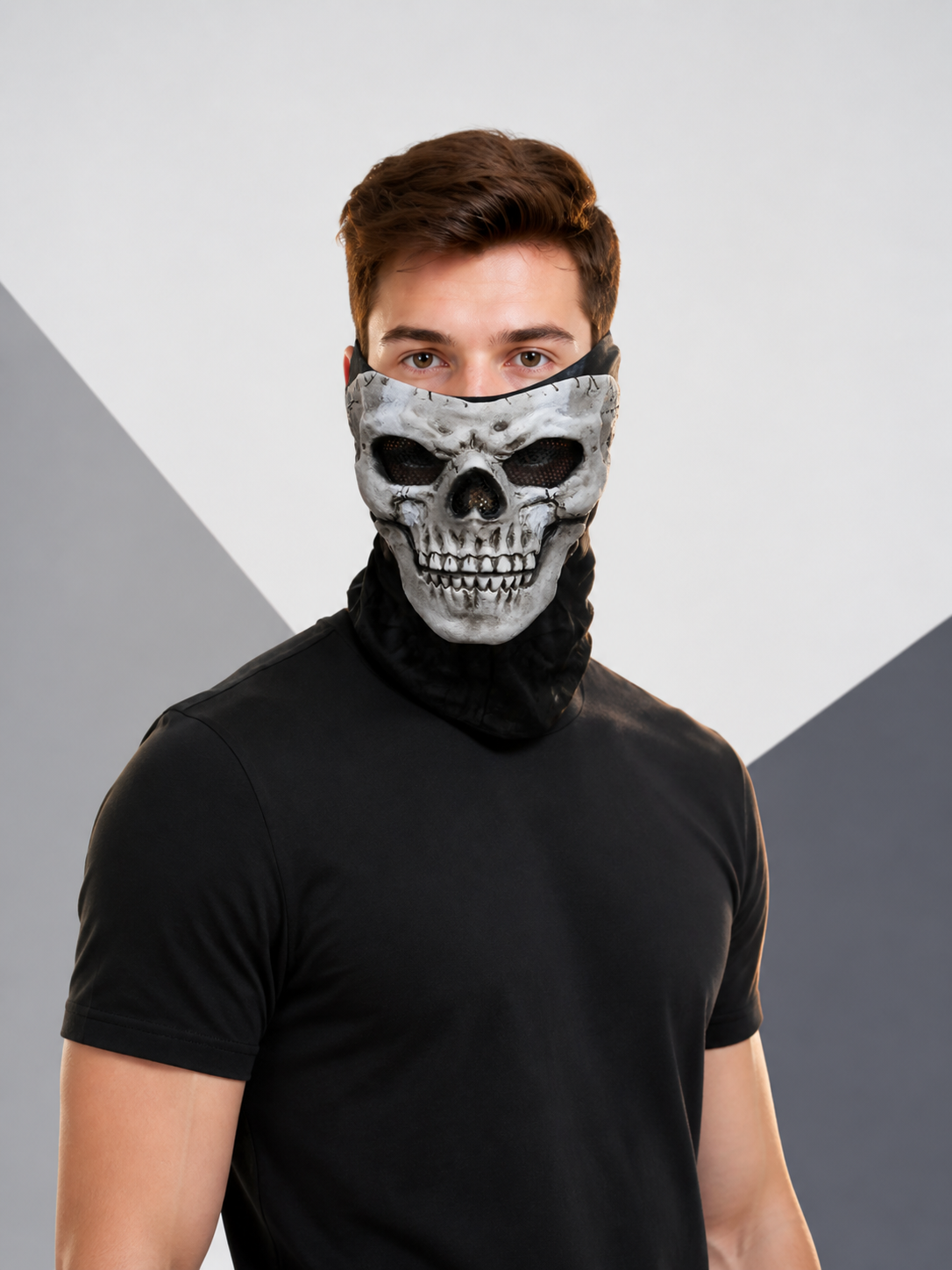 Skeleton Carnival Mask for Halloween and Cosplay Costume Masks detail