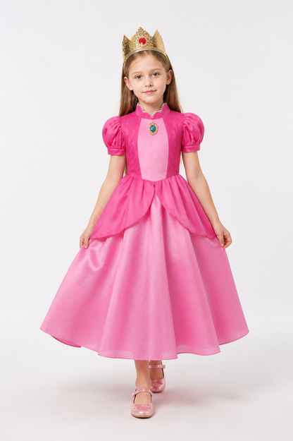 Princess Dress with Crown and Full Skirt Costume Dresses detail 2