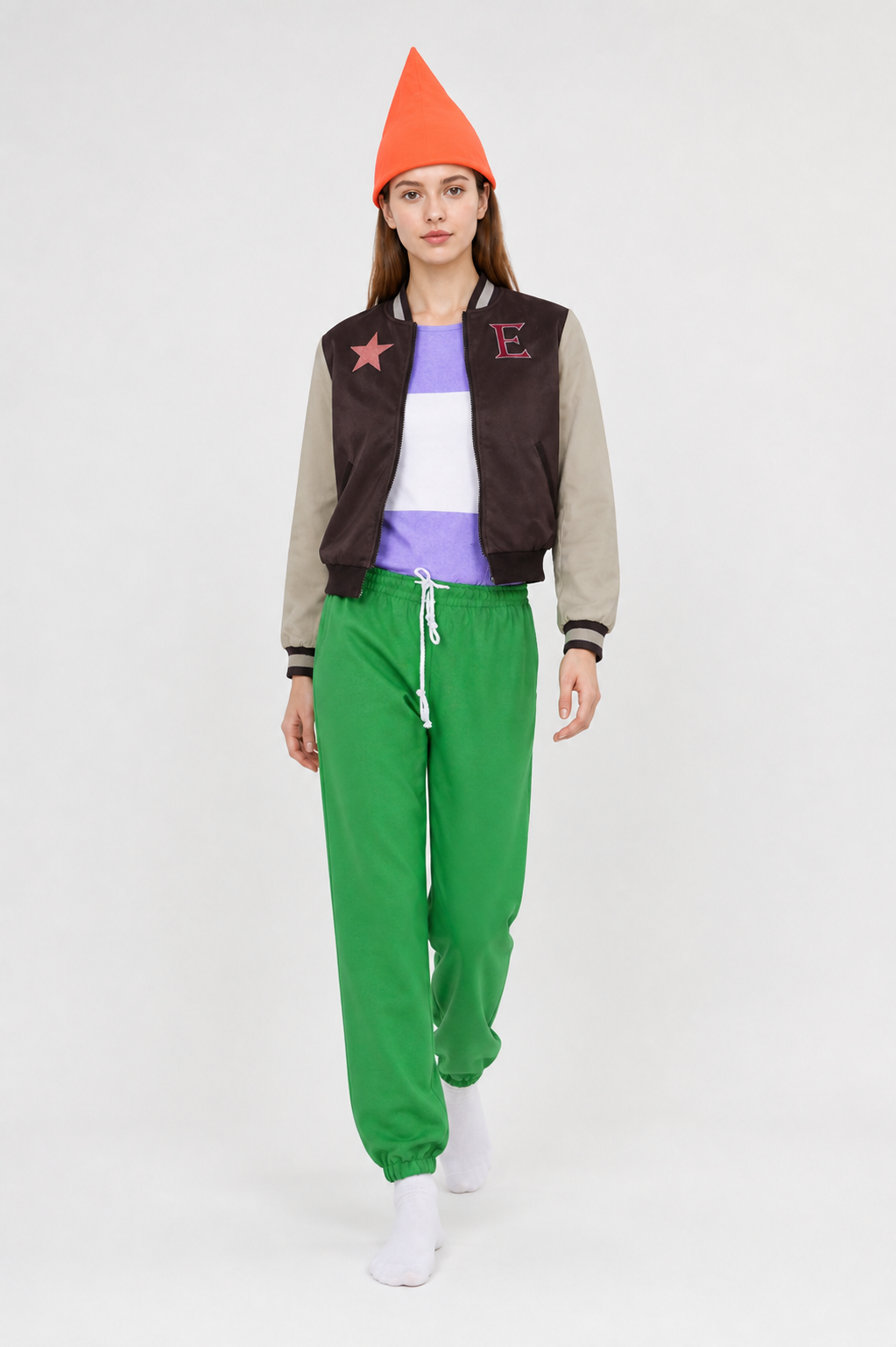 Cosplay Costume: Hat, Jacket, Sweater, and Pants Costume Headwear detail