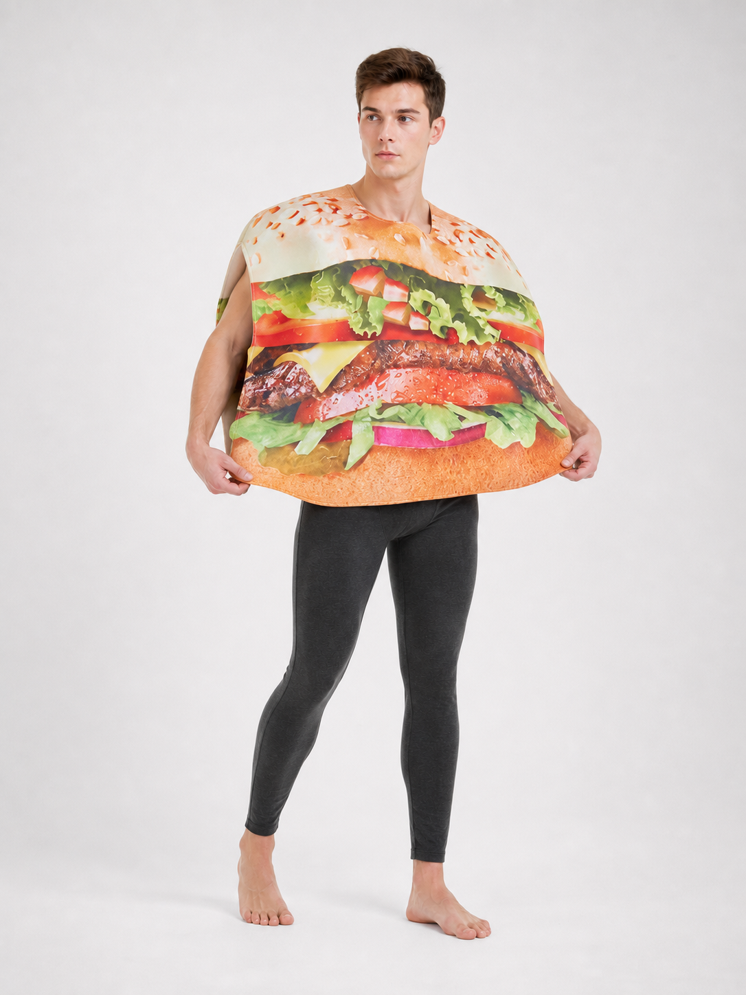 Hamburger Costume for Halloween, Parties, and Stage Performances