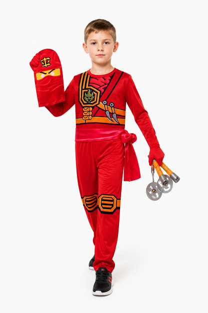 Ninja Cosplay Costume with Mask and Accessories Costume Masks detail 2