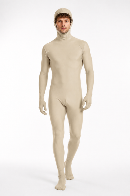 Hooded Zentai Bodysuit with Open Face product detail 2
