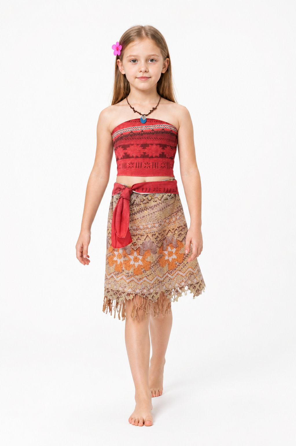 Moana Costume with Skirt and Necklace Costumes detail 2