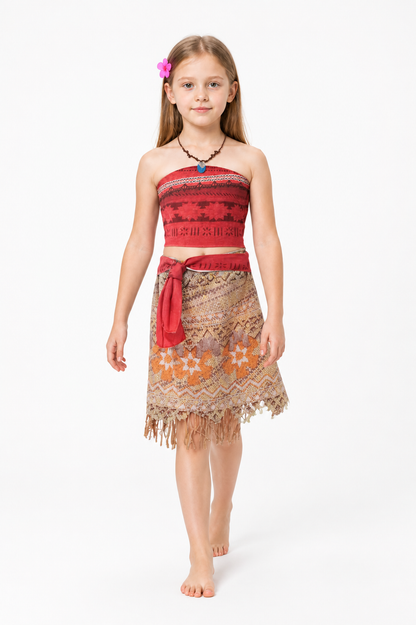 Moana Costume with Skirt and Necklace Costumes detail 2