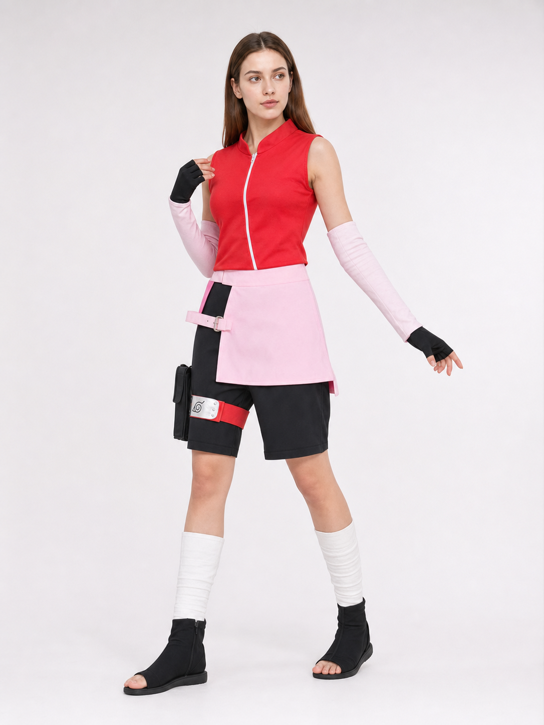 Sakura Haruno Cosplay Costume from Naruto
