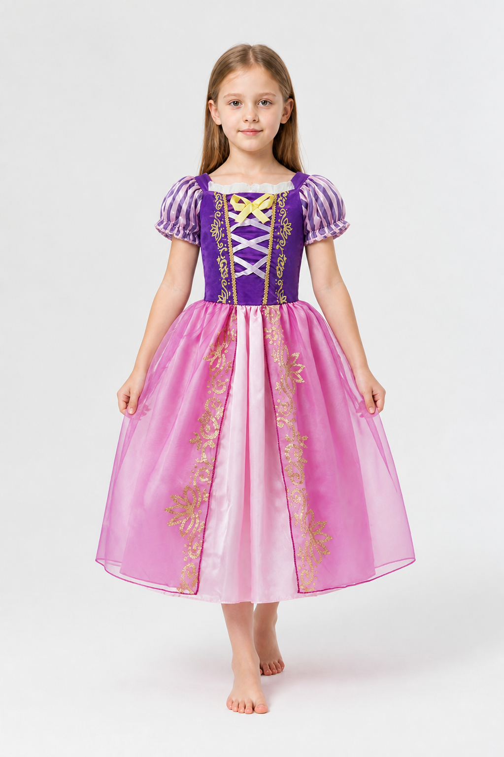 Rapunzel Princess Costume with Corset and Full Skirt Costumes detail 2