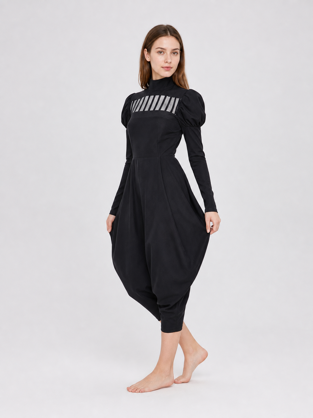 Black Mei Mei Cosplay Jumpsuit