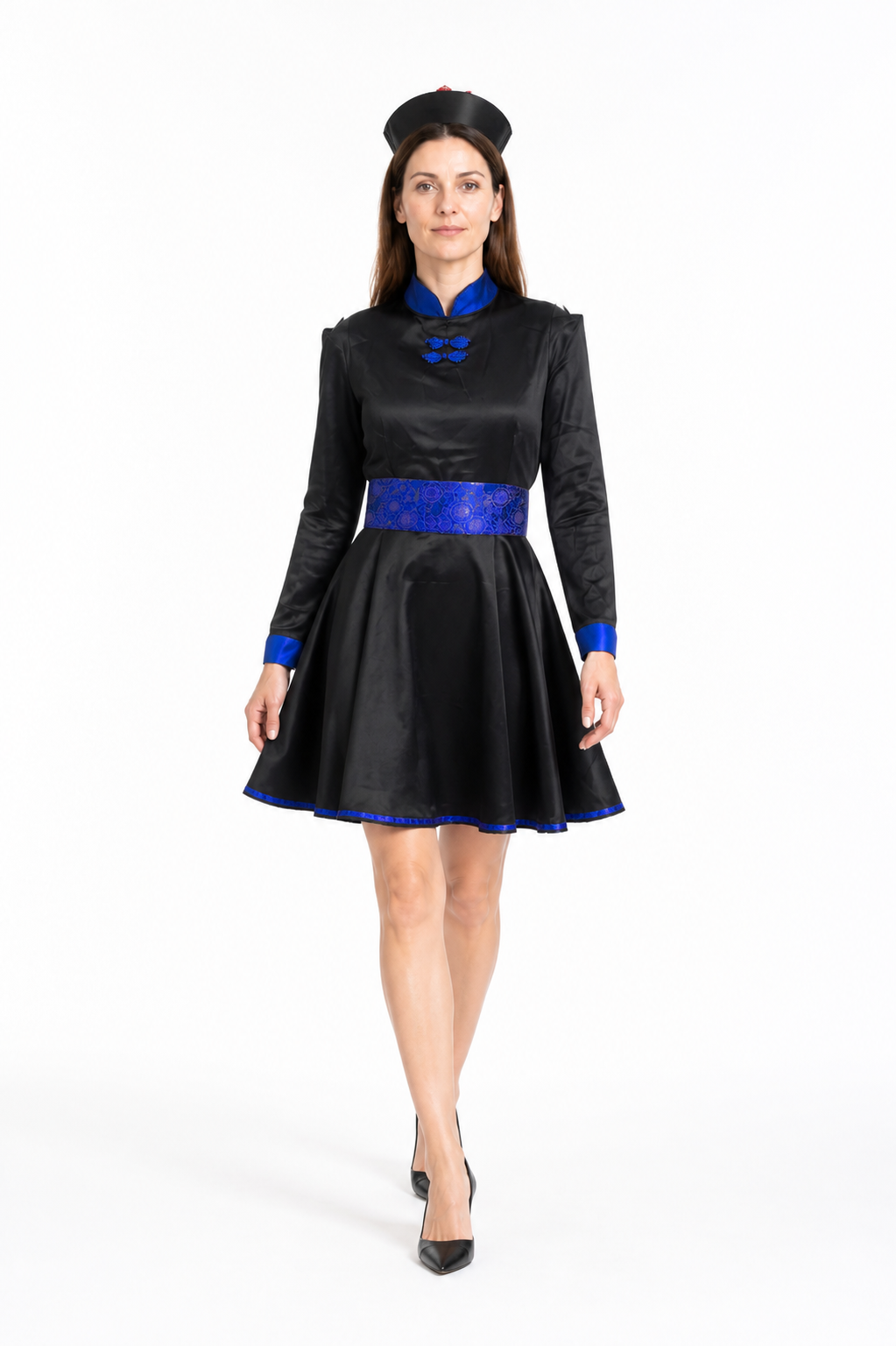 Fitted Zombie Dress with Long Sleeves for Halloween Costume Dresses detail 2