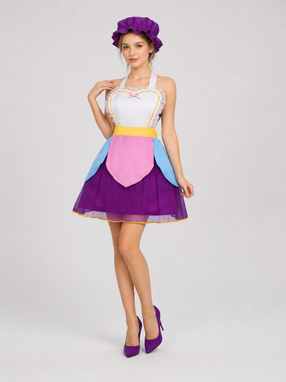 Beauty and the Beast Cosplay Costume: Dress, Hat Costume Dresses detail 2