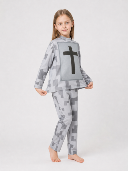 MC Character Costume for Children for Parties and Cosplay