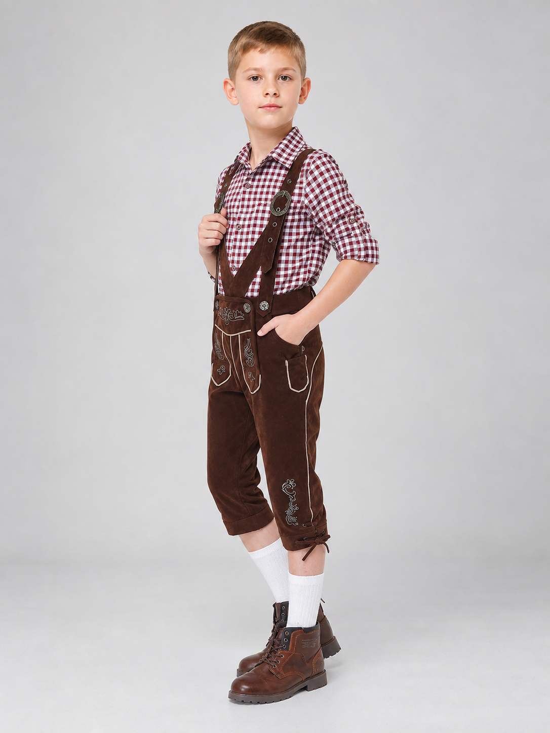 Oktoberfest-Style Costume: Shirt and Pants