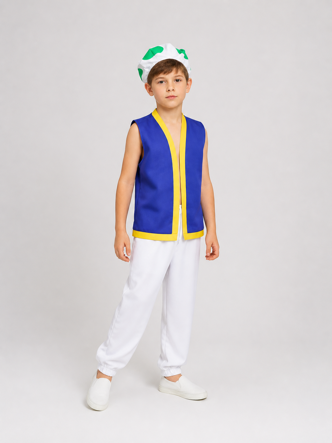 Rosalina Cosplay Costume: Top, Pants, and Hat Costume Headwear detail 2