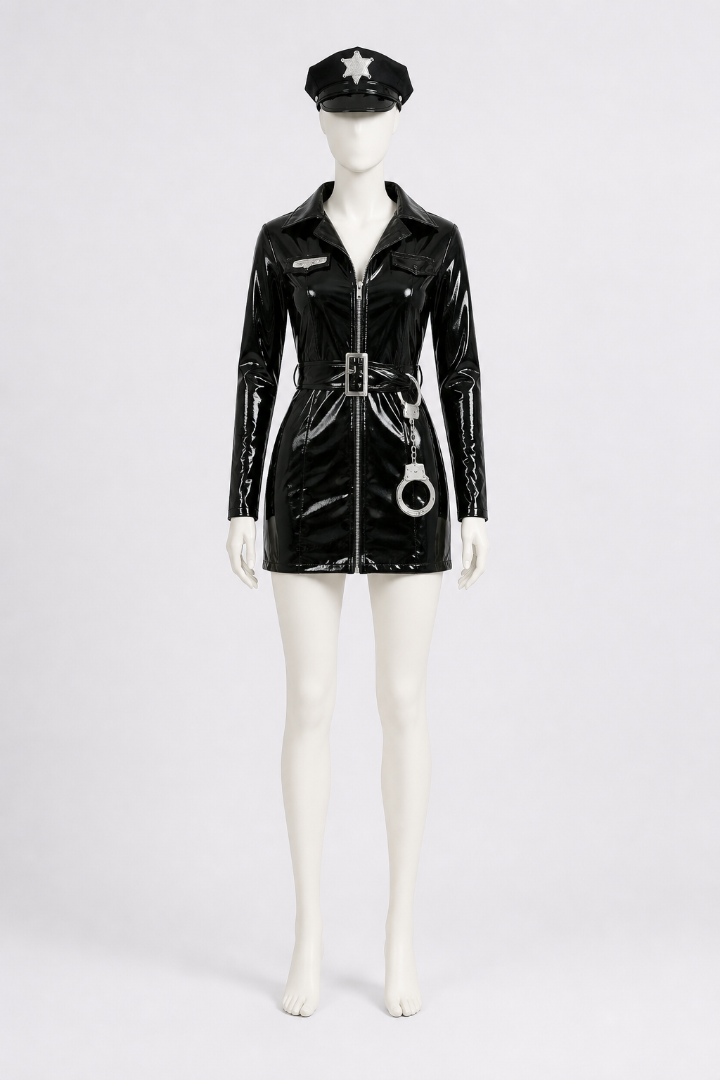 Police Costume with Belt and Handcuffs Costumes detail 2