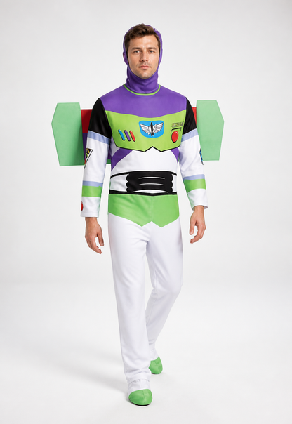 Buzz Lightyear Jumpsuit with Wings and Hood product detail 2