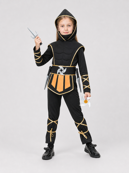 Ninja Cosplay Costume with Mask and Accessories Costume Masks detail 2