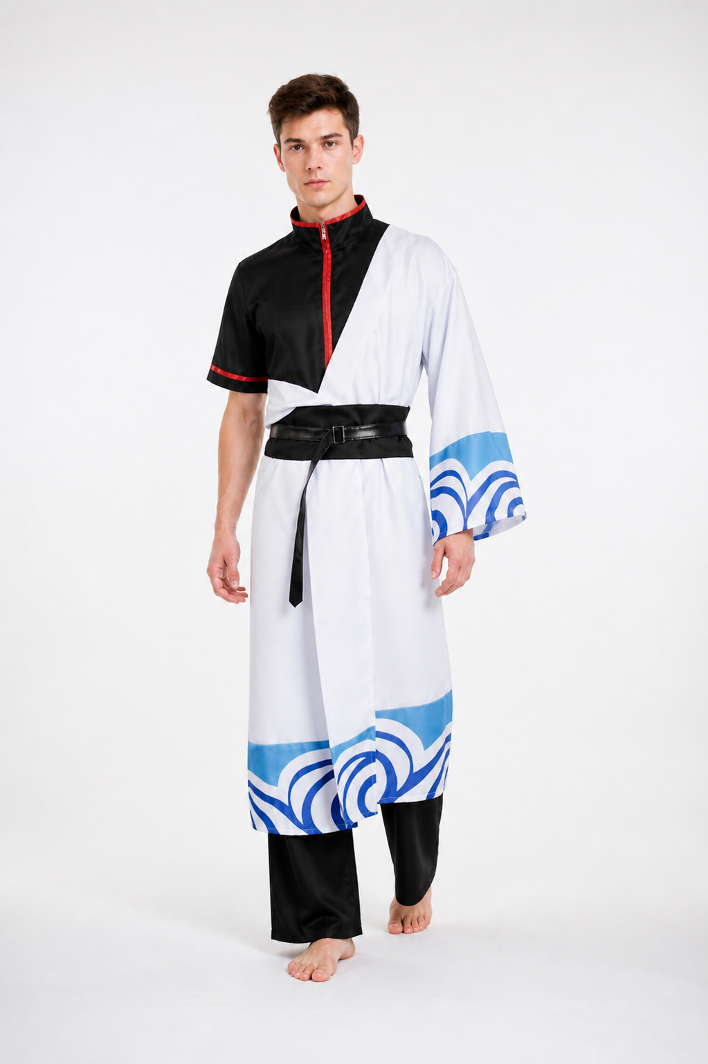 Gintama Sakata Gintoki Anime Cosplay Costume Costumes detail 2