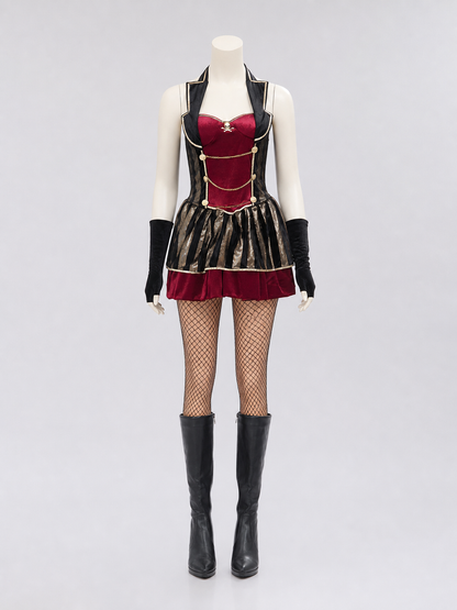 Pirate Cosplay Costume with Black Hat