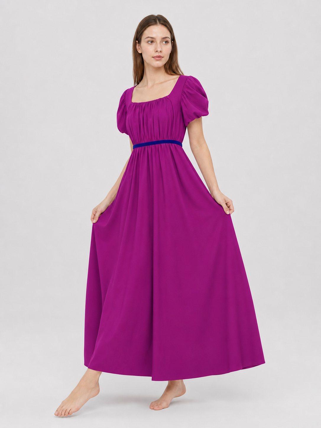 Bridgerton-Style Regency Dress