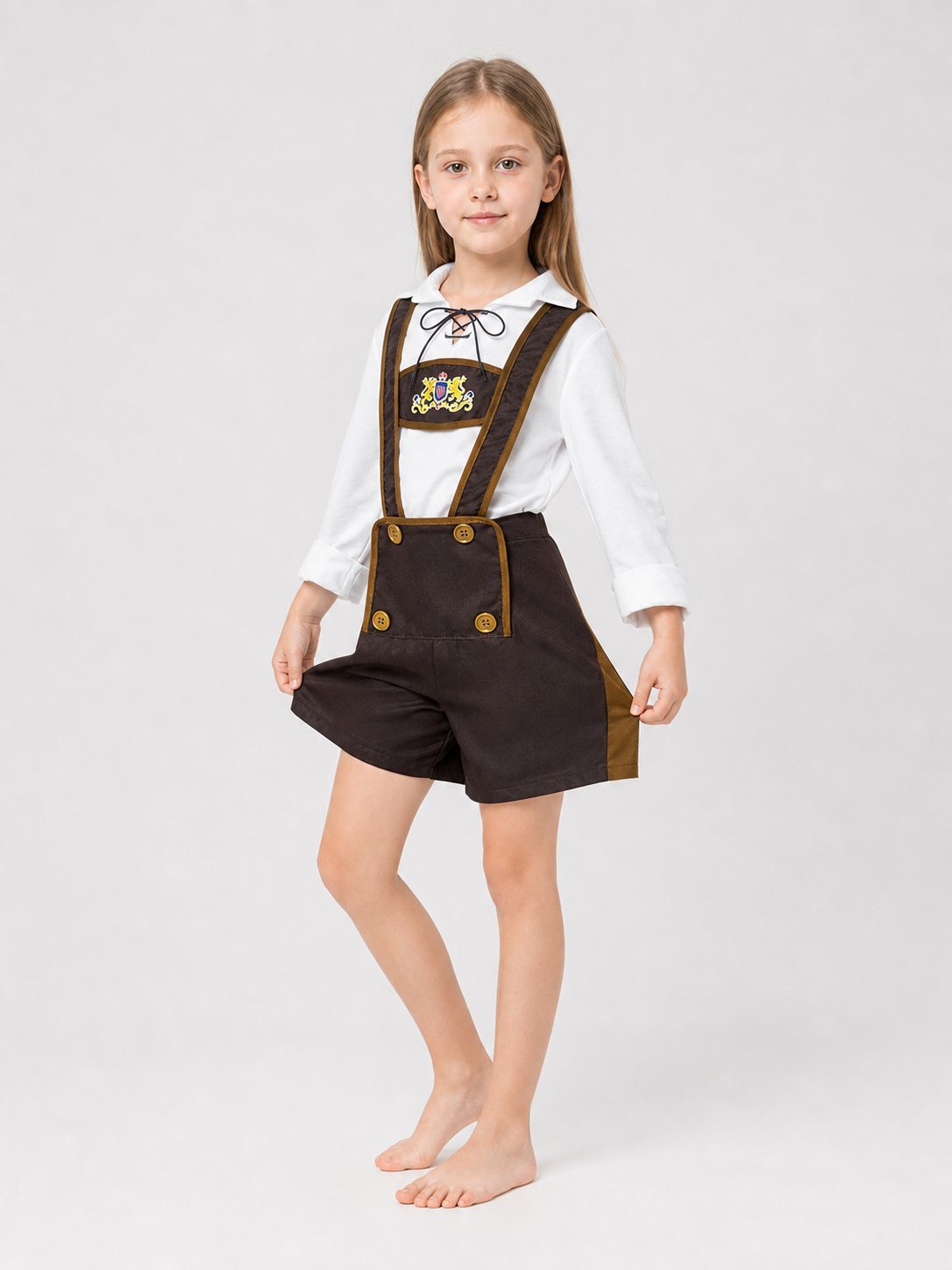 Bavarian-Style Carnival Costume for Performances