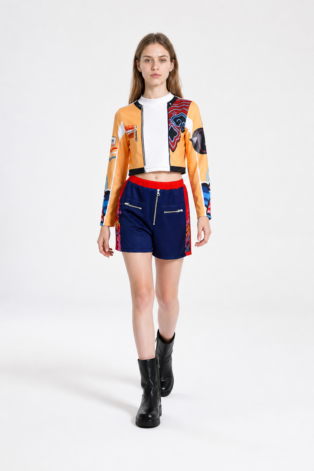 Stage Costume with Long Sleeves and Shorts Costumes detail 2