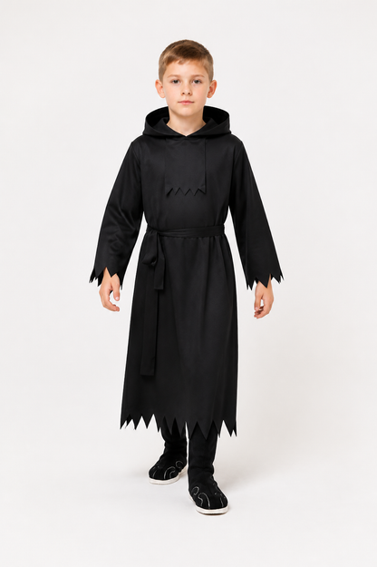 Hooded Cloak Costume with Glowing Eyes Costume Capes detail 2