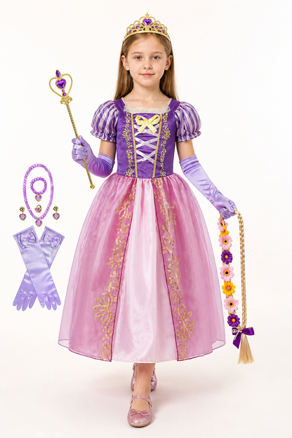 Rapunzel Children's Carnival Costume with Accessories Costume Accessories detail 2