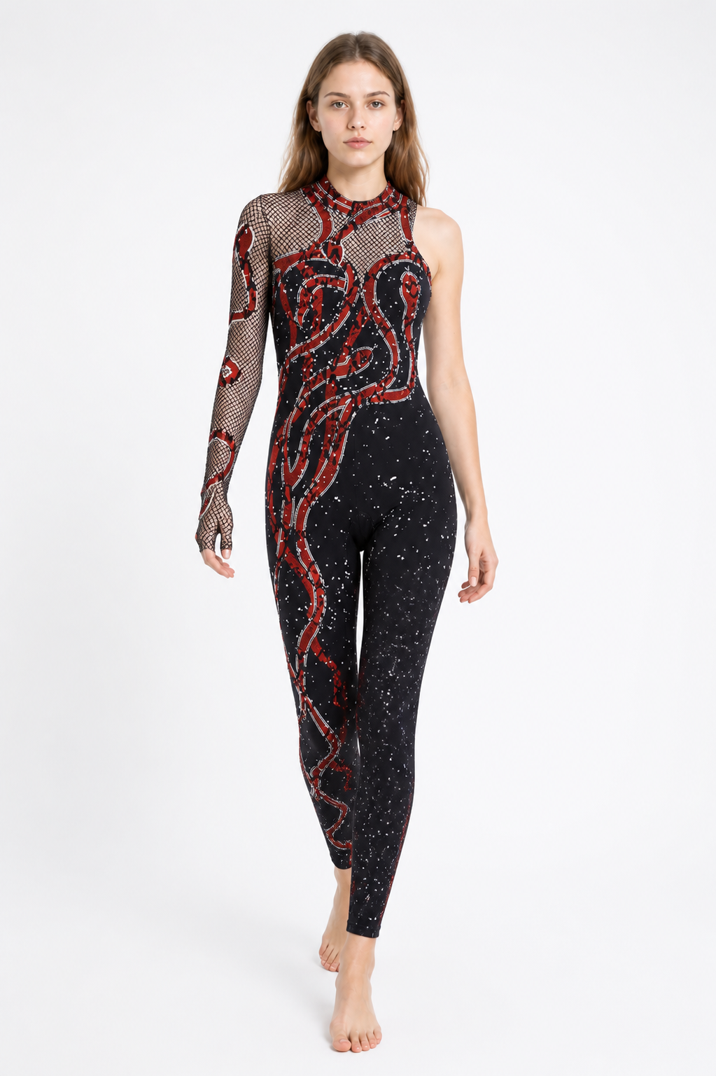 Stage Jumpsuit with Glove Sleeve product detail 2