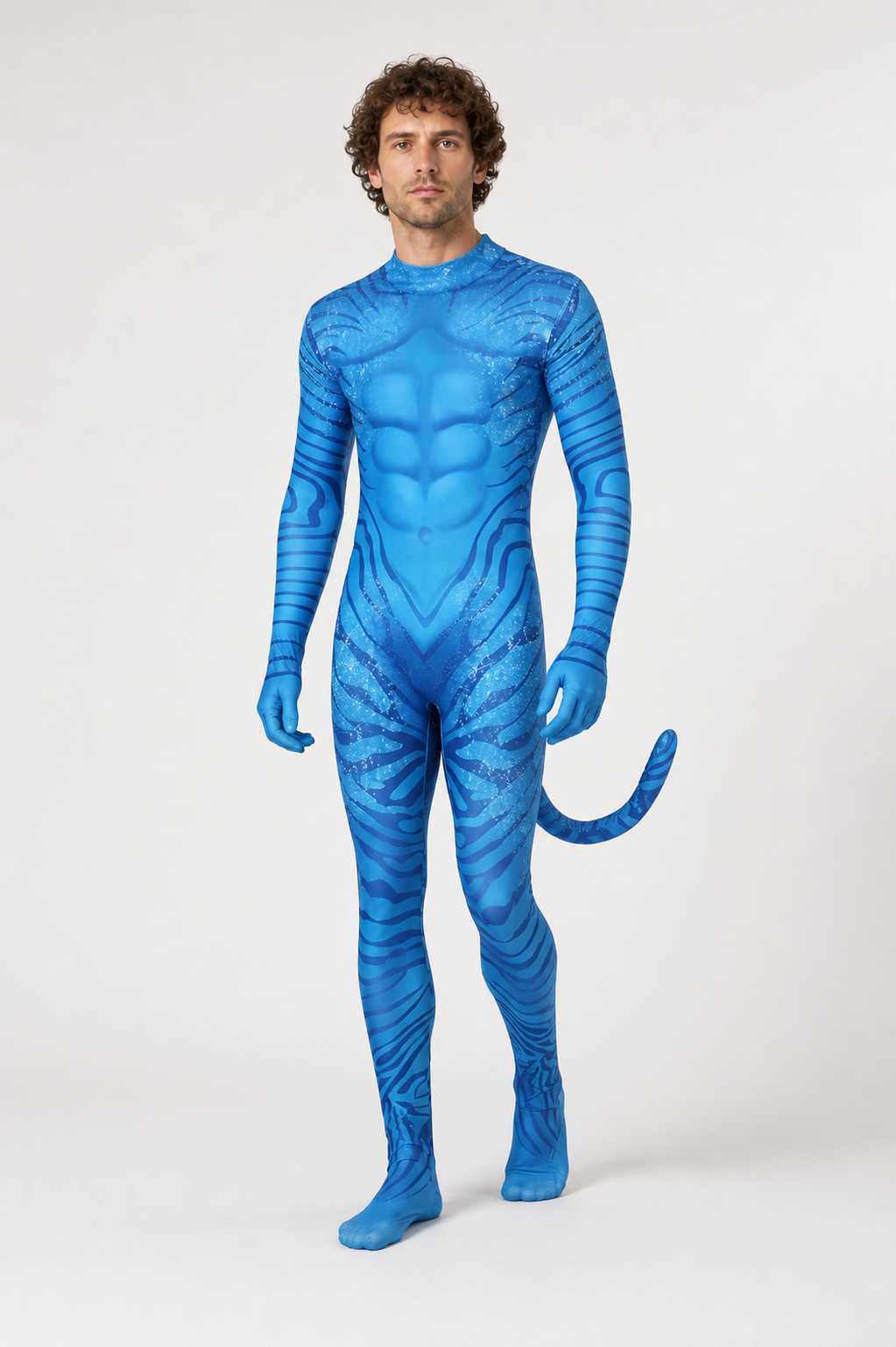 Avatar Tailored Jumpsuit Costume for Cosplay Costumes detail
