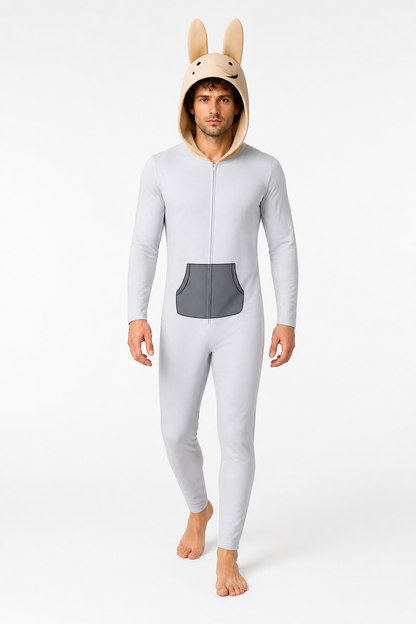 Hooded Bunny Jumpsuit with Long Ears product detail 2