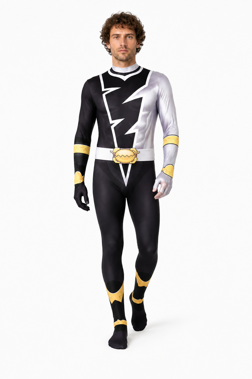 Carnival Costume Jumpsuit with a Geometric Pattern Costumes detail