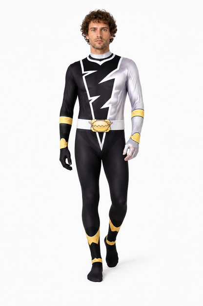 Carnival Costume Jumpsuit with a Geometric Pattern Costumes detail