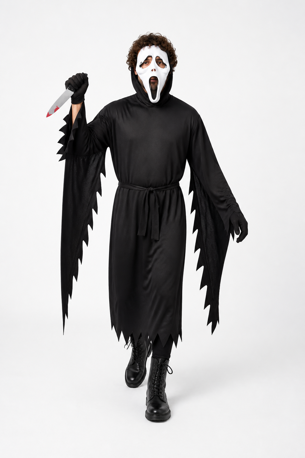 Hooded Cosplay Costume with Wide Sleeves Costumes detail 2
