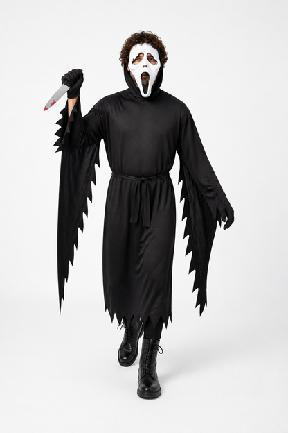 Hooded Cosplay Costume with Wide Sleeves Costumes detail 2