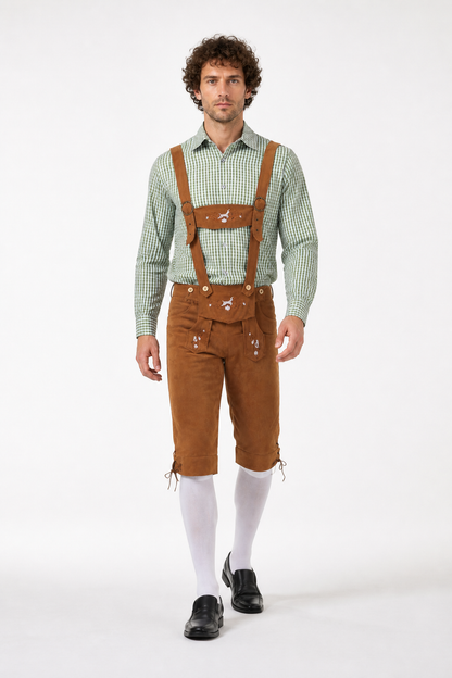 Bavarian Costume with Suspenders for Oktoberfest Costumes detail 2