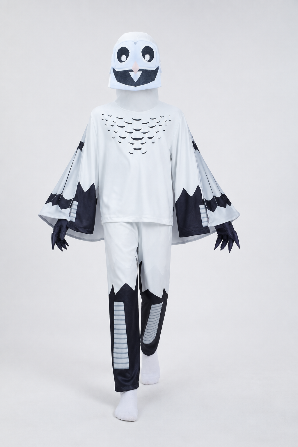 Children's owl costume with wings and mask Costume Masks detail 2